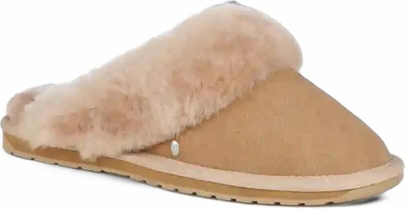 EMU AUSTRALIA Jolie shearling-trim slippers Beige