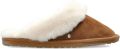 EMU AUSTRALIA Jolie slippers met afwerking van bont Bruin - Bruin