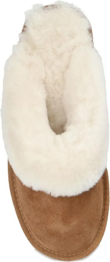 EMU AUSTRALIA Jolie slippers met afwerking van bont Bruin - Foto 4