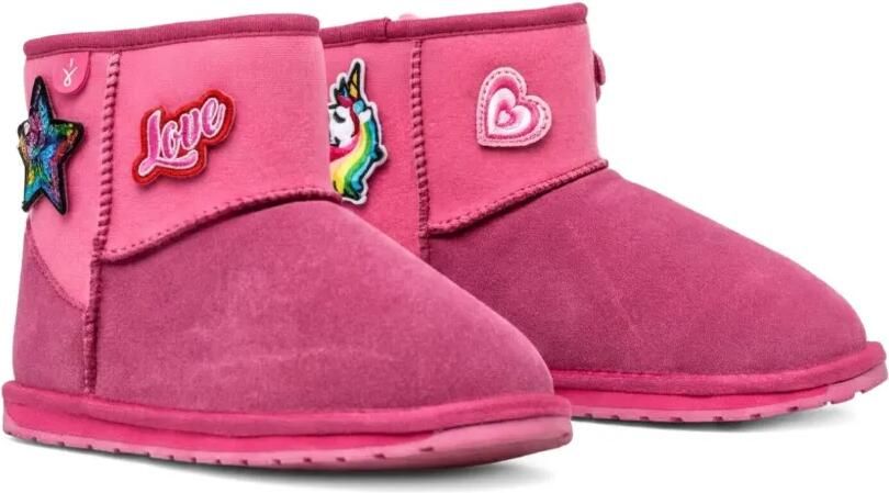 EMU AUSTRALIA Laarzen met patch Roze - Foto 4