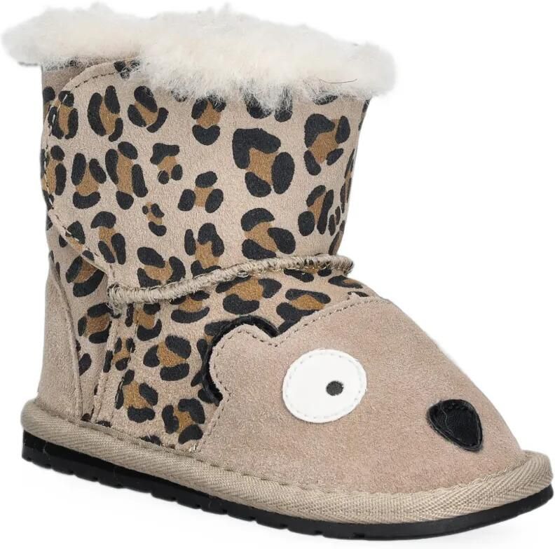EMU AUSTRALIA Lammy laarzen met luipaardprint Beige