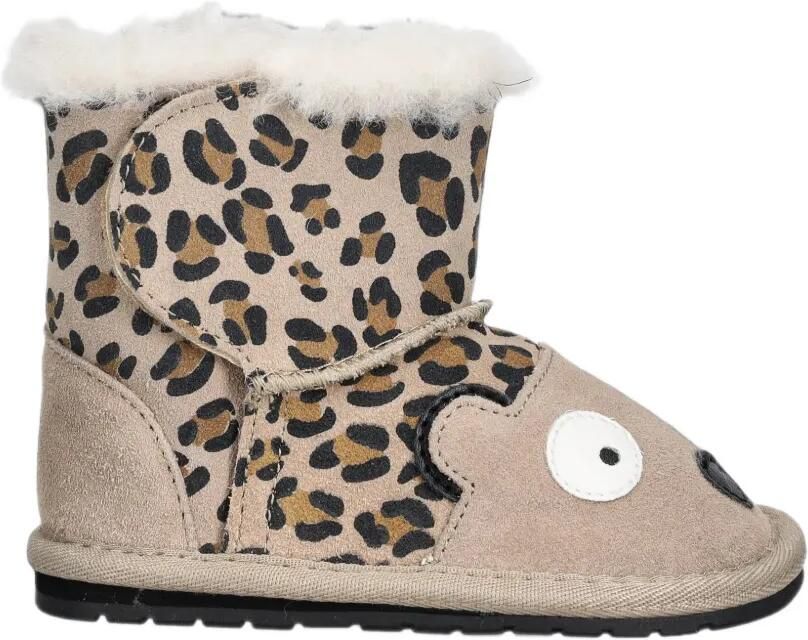 EMU AUSTRALIA Lammy laarzen met luipaardprint Beige - Foto 3
