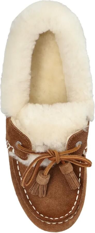 EMU AUSTRALIA Martina loafers met lammy voering Bruin - Foto 3