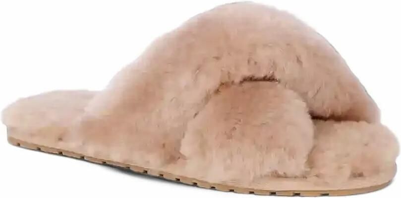 EMU AUSTRALIA Mayberry crossover sheepskin slippers Beige - Foto 5