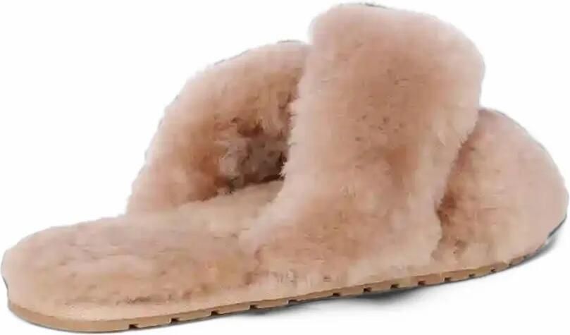 EMU AUSTRALIA Mayberry crossover sheepskin slippers Beige - Foto 4