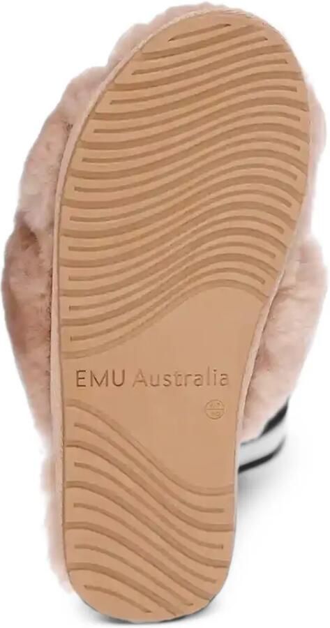 EMU AUSTRALIA Mayberry crossover sheepskin slippers Beige - Foto 2
