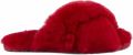 EMU AUSTRALIA Mayberry crossover sheepskin slippers Rood - Rood