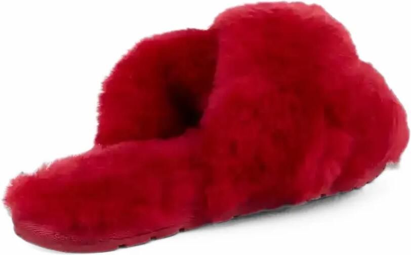 EMU AUSTRALIA Mayberry crossover sheepskin slippers Rood - Foto 2