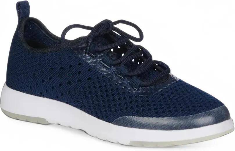 EMU AUSTRALIA Miki gebreide sneakers met geperforeerde details Blauw - Foto 3
