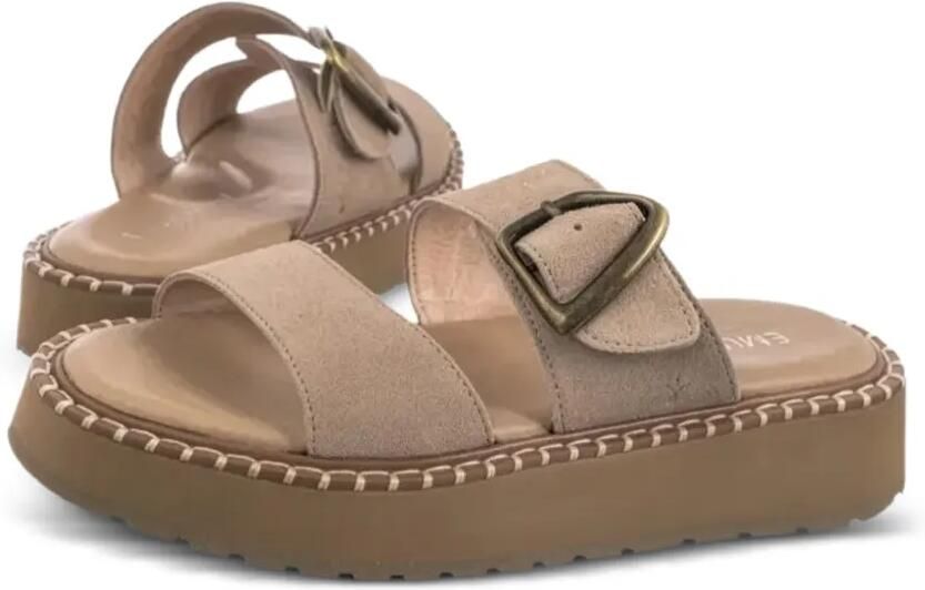 EMU AUSTRALIA Sandalen met gesp Beige - Foto 3