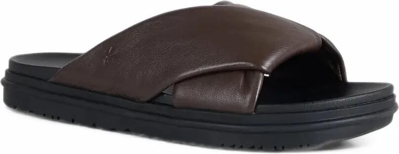 EMU AUSTRALIA Selene slippers met gekruiste bandjes Bruin - Foto 4