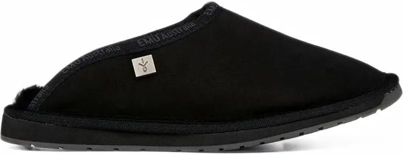 EMU AUSTRALIA Slippers met lammy voering Zwart