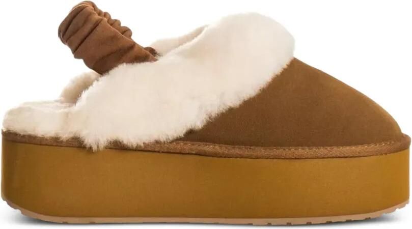 EMU AUSTRALIA Slippers met open teen Bruin