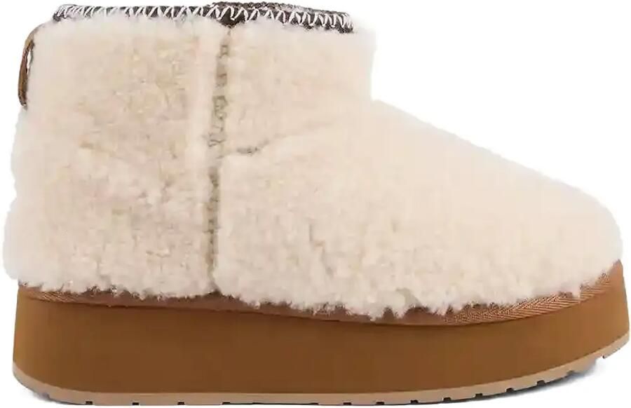 EMU AUSTRALIA Stinger laarzen met plateauzool Beige