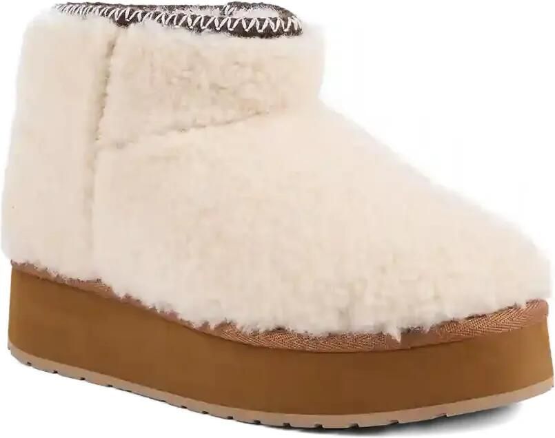 EMU AUSTRALIA Stinger laarzen met plateauzool Beige - Foto 3
