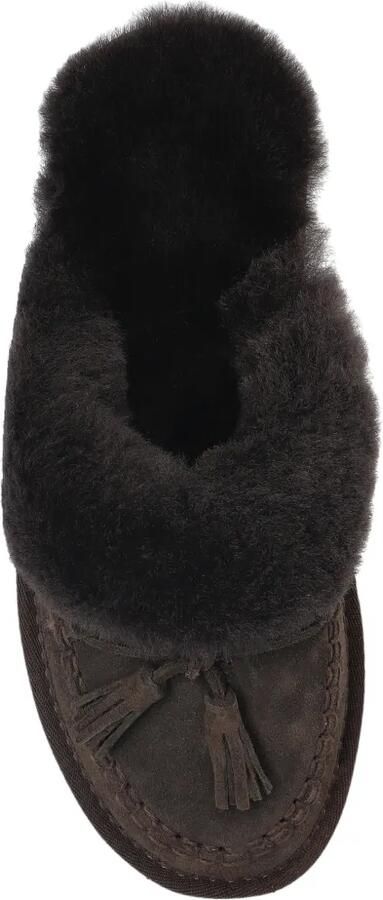 EMU AUSTRALIA Tahnee slippers met kwastdetail Bruin - Foto 4