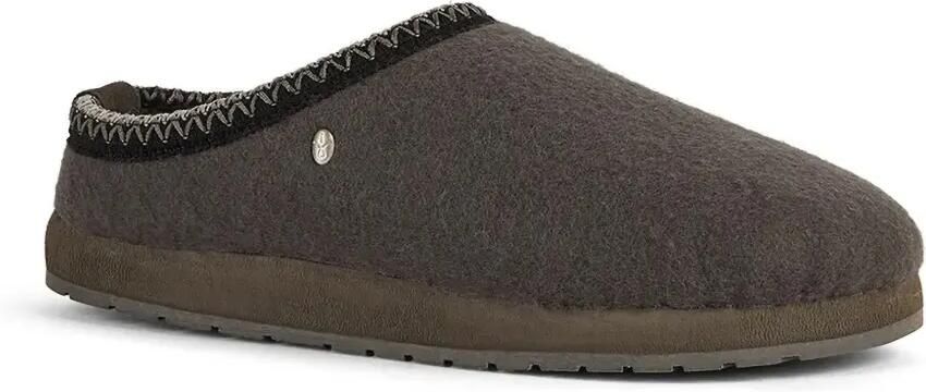 EMU AUSTRALIA Tay Felt Comfort slippers met geborduurde afwerking Grijs - Foto 4