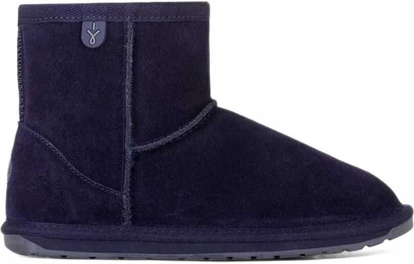 EMU AUSTRALIA Wallaby Mini enkellaarzen met vlakken Blauw