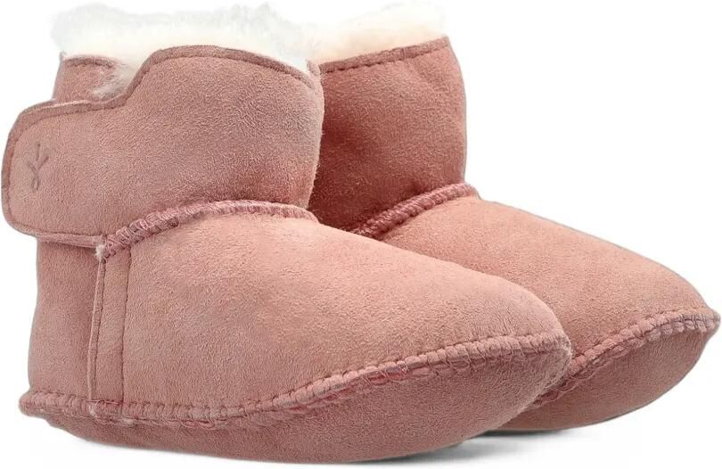Emu Kids Baby Bootie snowboots met klittenband Roze