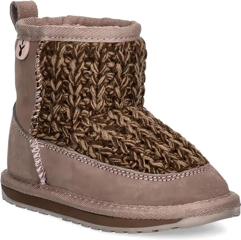 Emu Kids Gebreide laarzen Beige