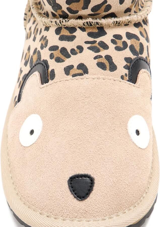 Emu Kids Laarzen met luipaardprint Beige - Foto 3