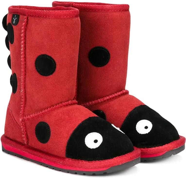 Emu Kids bug boots Rood