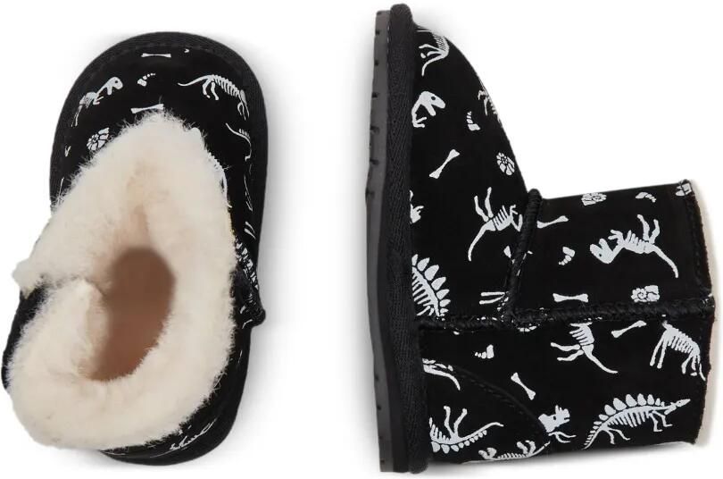 Emu Kids Toddle laarzen met dinosaurus-print Zwart - Foto 4