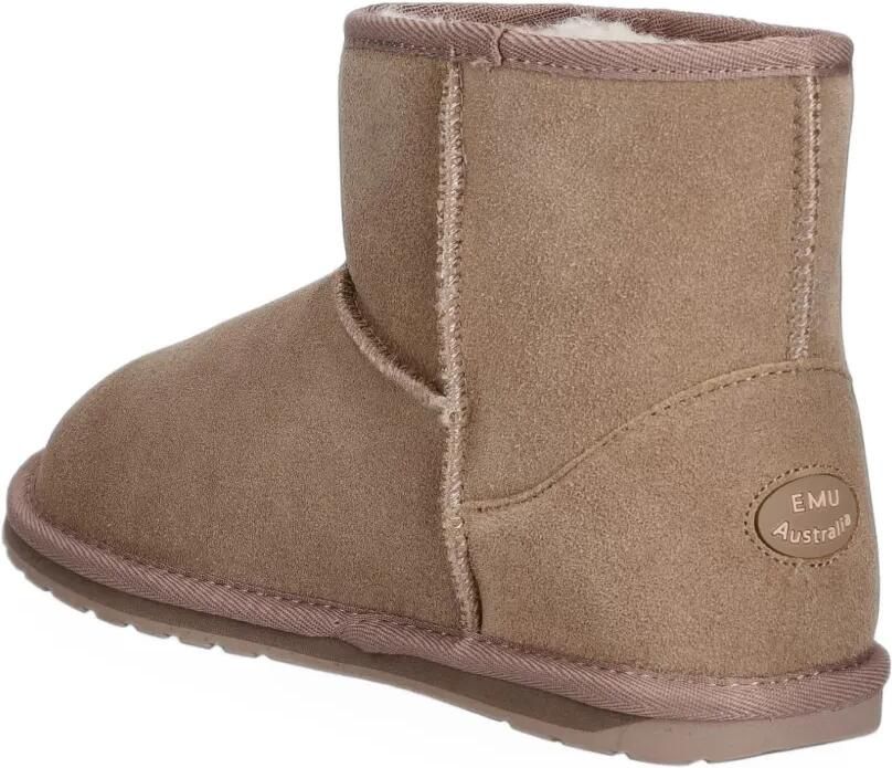 Emu Kids Wallaby Mini suède laarzen met lammy voering Beige - Foto 2