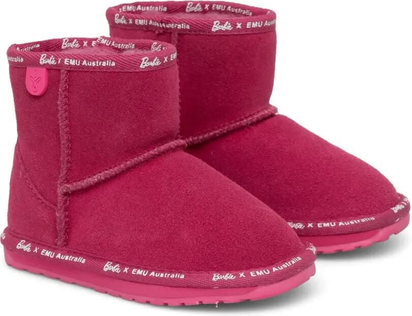 Emu Kids x Barbie Stinger Micro laarzen met logoband Roze