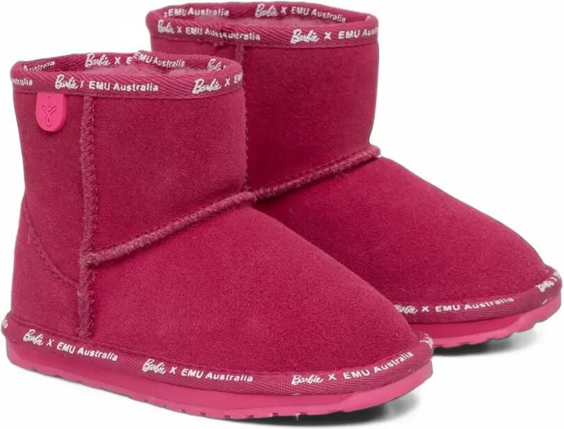 Emu Kids x Barbie Stinger Micro laarzen met logoband Roze