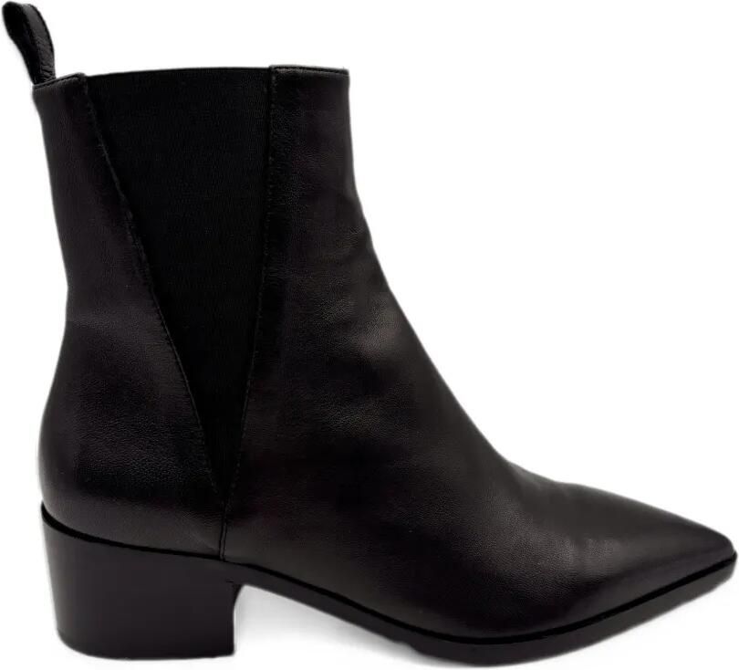 EN AVANT pointed-toe Chelsea boots Zwart