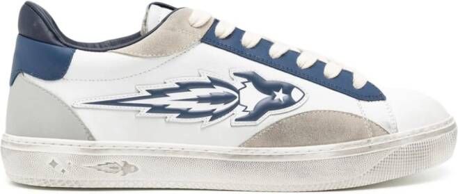 Enterprise Japan EJ Jupiter Rocket leren sneakers Blauw