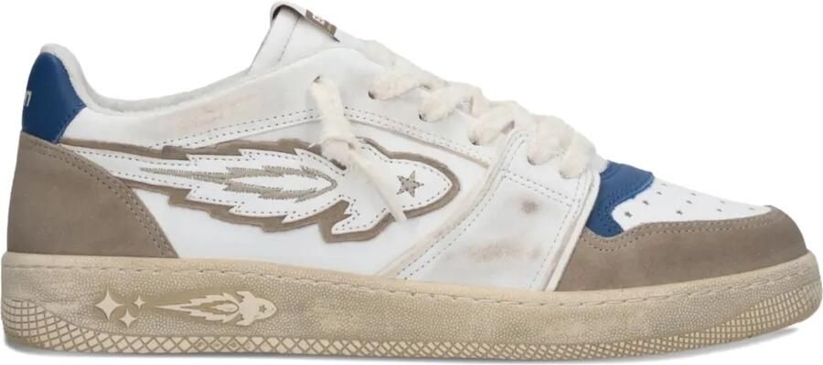 Enterprise Japan Egg Rocket 1 sneakers met applicatie Wit