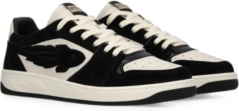 Enterprise Japan Egg Rocket sneakers met vlakken en patch-detail Zwart - Foto 5