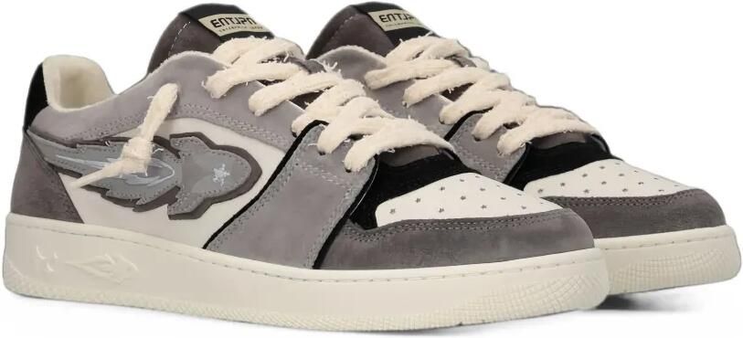 Enterprise Japan Egg Rocket suede-panelled sneakers Grijs - Foto 4