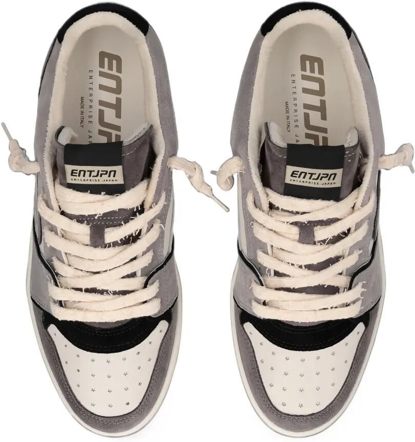 Enterprise Japan Egg Rocket suede-panelled sneakers Grijs - Foto 2