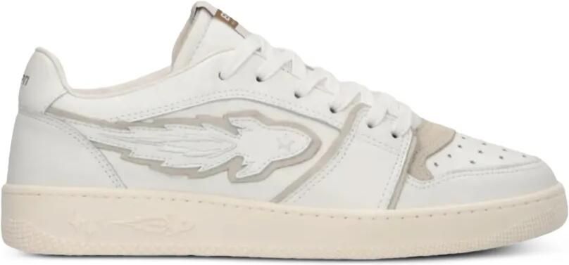 Enterprise Japan Egg Rockett sneakers met raketpatch en geperforeerde details Wit