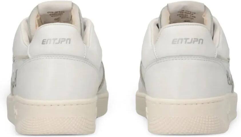 Enterprise Japan Egg Rockett sneakers met raketpatch en geperforeerde details Wit - Foto 3