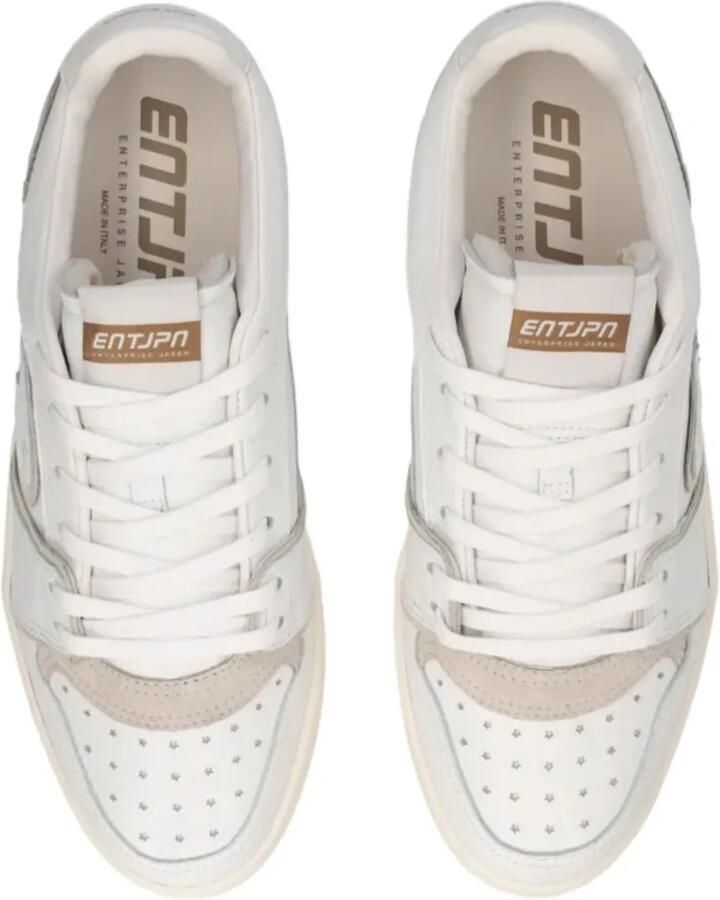 Enterprise Japan Egg Rockett sneakers met raketpatch en geperforeerde details Wit - Foto 2
