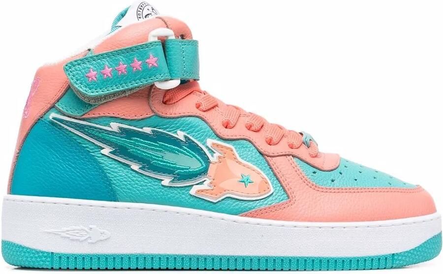 Enterprise Japan Rocket mid-top sneakers Blauw