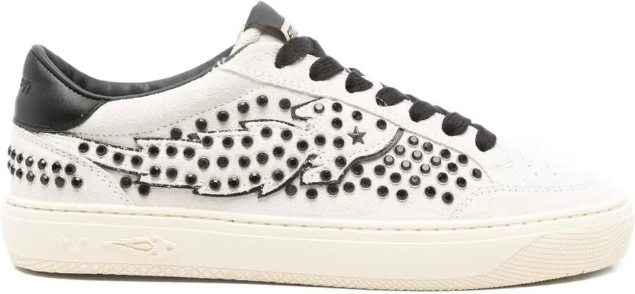 Enterprise Japan Suède sneakers Wit