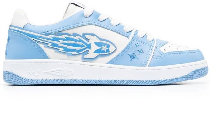 Enterprise Japan Sneakers met vlakken Blauw