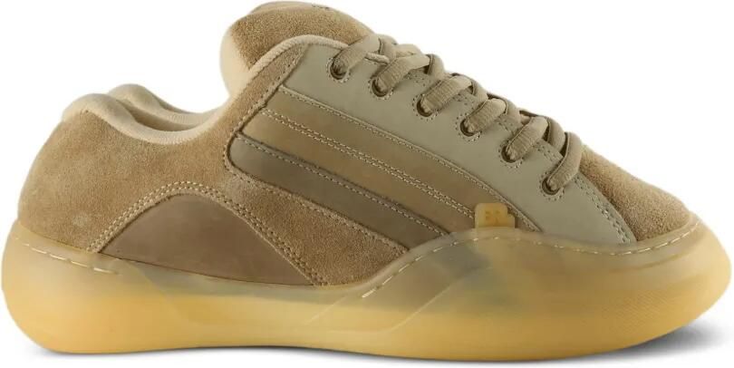 ERL Quad Vamp sneakers met grove zool Beige