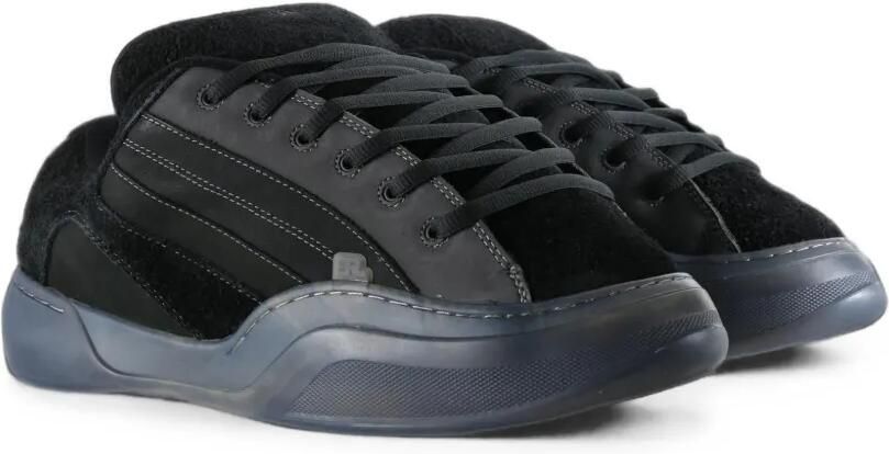 ERL Sneakers met grove zool en suède vlakken Zwart - Foto 3