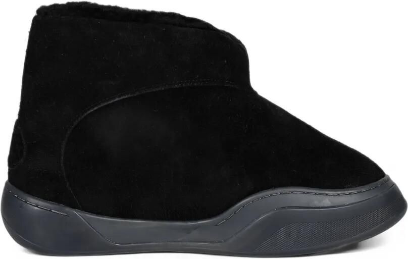 ERL Vamp suede boots Zwart