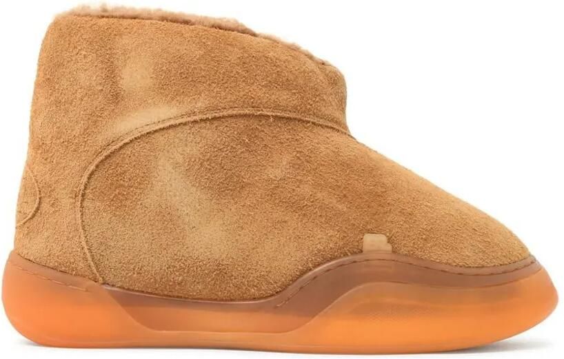 ERL Vamp suède enkellaarzen Beige