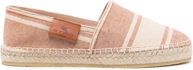 ETRO Canvas espadrilles Beige