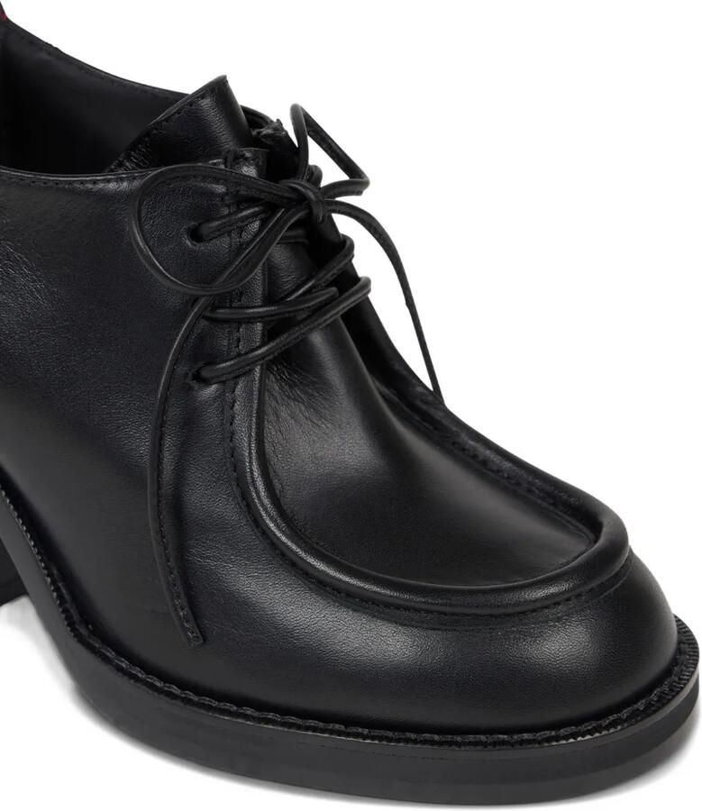 ETRO 75 mm leren derby veterschoenen Zwart - Foto 2