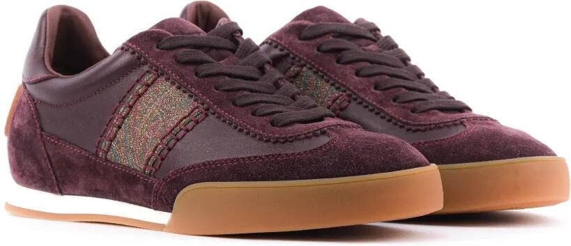 ETRO Arrica sneakers met paisleyvlak Paars - Foto 5