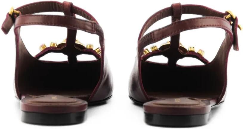 ETRO Verfraaide ballerina's Rood - Foto 4